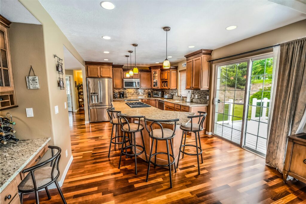 A modern kitchen remodel from the best contractor in Lakehills - Bandera Construction Co.